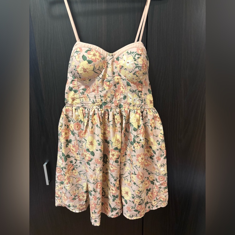 Floral Sundress with Spaghetti Straps